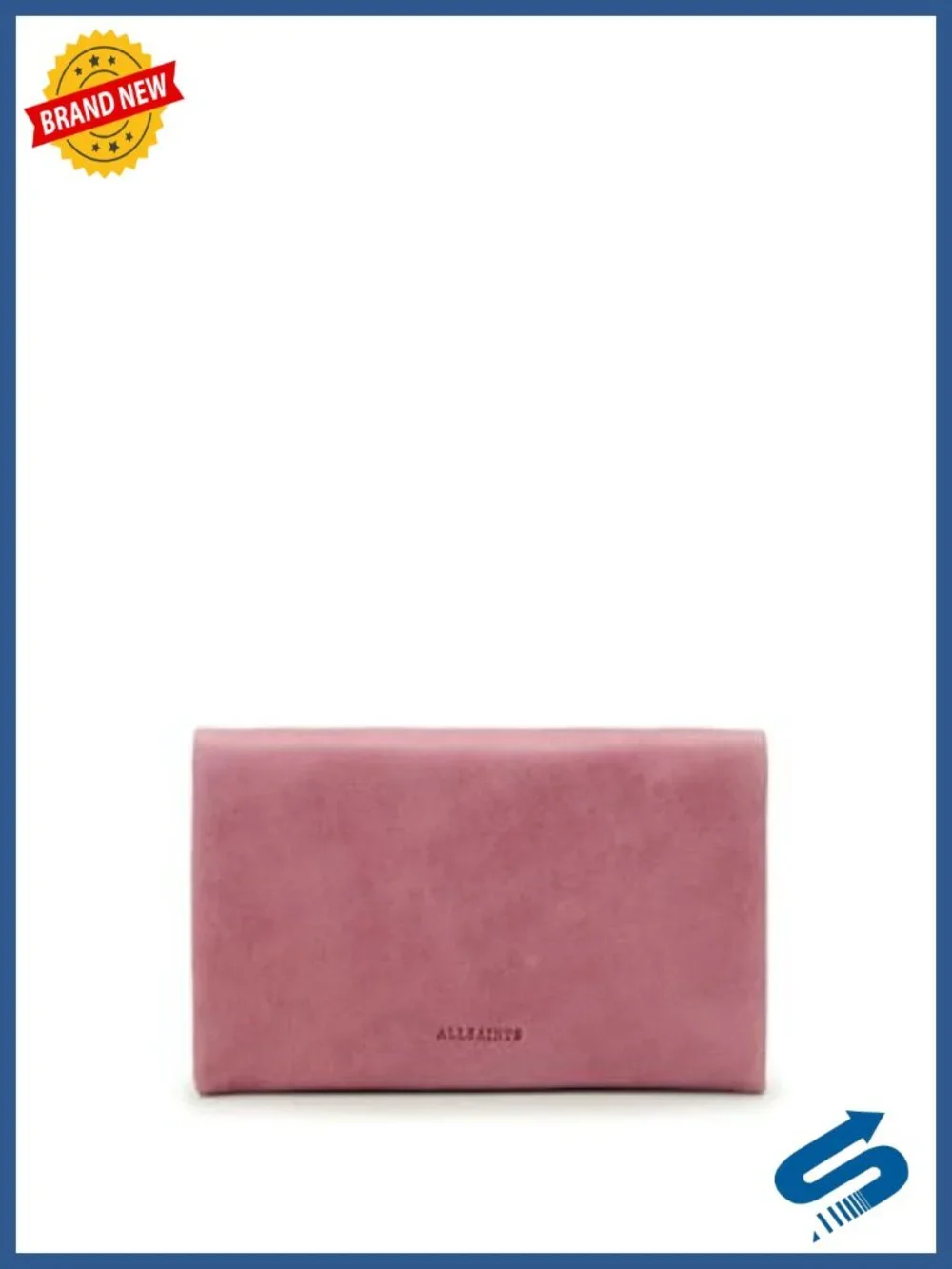 Leather Slim Wallet with Magnetic Closure